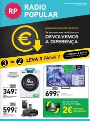 Folheto Radio Popular Taveiro