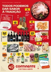 Folheto Continente Santo António das Areias