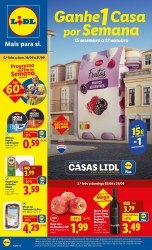 Folheto Lidl Benfica